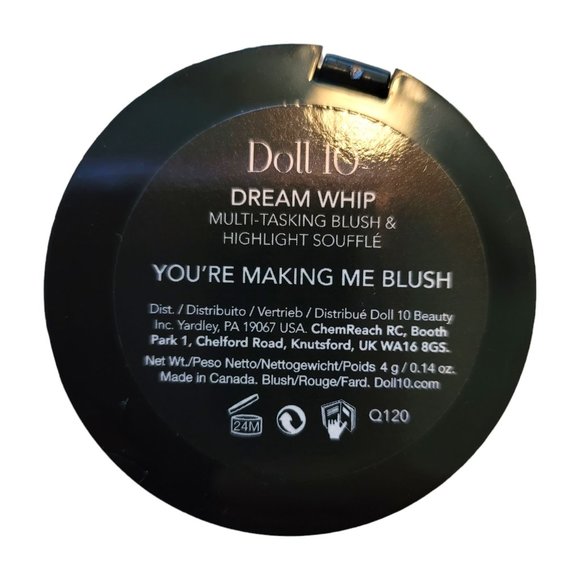 Doll 10 Dream Whip Blush Highlighter Set of 2 NWT You Are Making Me Blush JJ3304 - Picture 4 of 5